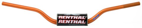RENTHAL KIEROWNICA 1, 1 8 CALA 28, 6MM MX HANDLEBAR MCGRATH SHORT PADDED Z GĄBKĄ