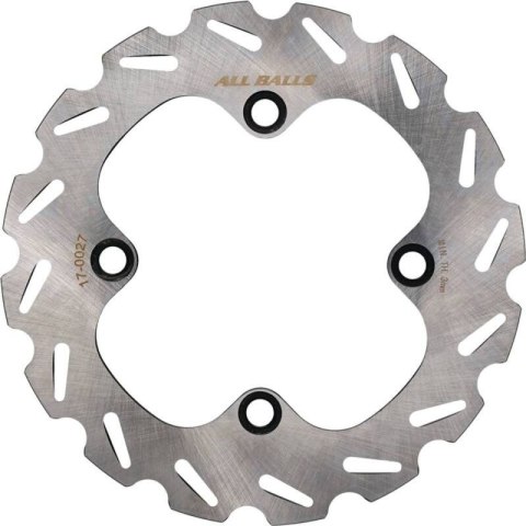 ALL BALLS TARCZA HAMULCOWA TYŁ YAMAHA YFM 550 GRIZZLY '09-'15, YFM 700 GRIZZLY '07-'23 (205X98X4,0MM) (4X10,5MM)