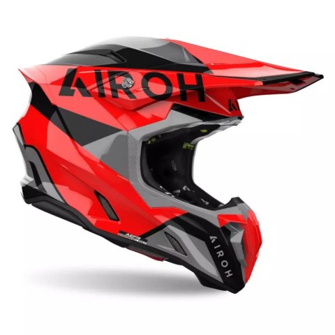 AIROH KASK CROSS / ENDURO / ATV / QUAD TWIST 3 KING RED GLOSS KOLOR CZARNY/SZARY/CZERWONY ROZMIAR S AIROH KASK CROSS / ENDURO / ATV / QUAD TWIST 3 KING RED GLOSS KOLOR CZARNY/SZARY/CZERWONY ROZMIAR S