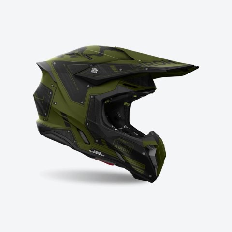 AIROH KASK CROSS / ENDURO / ATV / QUAD TWIST 3 MILITARY MATT KOLOR ZIELONY/CZARNY MAT ROZMIAR M AIROH KASK CROSS / ENDURO / ATV / QUAD TWIST 3 MILITARY MATT KOLOR ZIELONY/CZARNY MAT ROZMIAR M