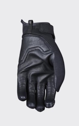 FIVE GLOVES RĘKAWICE SKÓRZANO-TEKSTYLNE DAMSKIE FLOW WOMAN KOLOR CZARNY ROZMIAR 6 (S)