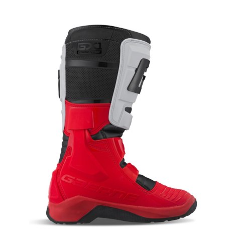 GAERNE BUTY CROSS/ENDURO MODEL GX-1 EVO RED/WHITE KOLOR CZERWONY/BIAŁY/CZARNY ROZMIAR 48 GAERNE BUTY CROSS/ENDURO MODEL GX-1 EVO RED/WHITE KOLOR CZERWONY/BIAŁY/CZARNY ROZMIAR 48