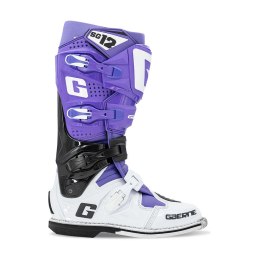GAERNE BUTY CROSS/ENDURO MODEL SG-12 LIMITED EDITION (EDYCJA LIMITOWANA) BLACK/PURPLE/WHITE KOLOR CZARNY/FIOLETOWYBIAŁY ROZMIAR