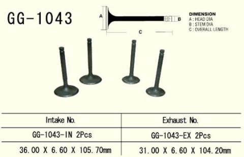 VESRAH ZAWÓR WYDECHOWY HONDA XL 600R/XR 650L/XR 600R, NX 650 '90-00' (2 NA POJAZD) (OEM: 14721-MAN-620,14721-MG3-000) (1SZT.) (M VESRAH ZAWÓR WYDECHOWY HONDA XL 600R/XR 650L/XR 600R, NX 650 '90-00' (2 NA POJAZD) (OEM: 14721-MAN-620,14721-MG3-000) (1SZT.) (M