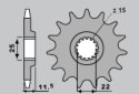 CHT ZĘBATKA PRZEDNIA 1252 13 KTM LC4 4021-13