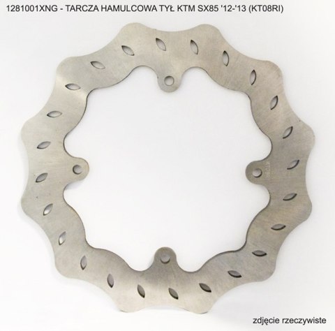 GROSSKOPF TARCZA HAMULCOWA WAVE TYŁ SX85 12-13 KT0