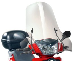 KAPPA SZYBA KYMCO PEOPLE S50 125 200 64X71 CM PRZEZROCZYSTA-POTRZEBNE MOCOWANIE 137AK