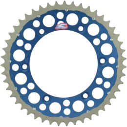 RENTHAL ZĘBATKA TYLNA TWINRING 270 49 BLUE YAMAHA YZ/YZF/WR