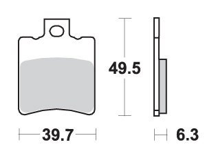 SBS KLOCKI HAMULCOWE KH193 STREET CERAMIC