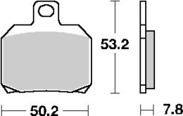 SBS KLOCKI HAMULCOWE KH266 CERAMIC