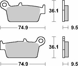 SBS KLOCKI HAMULCOWE KH131 CERAMIC 59