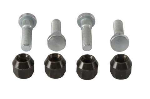 ALL BALLS SZPILKI I NAKRĘTKI KOŁA PRZÓD TYŁ M10X1, 25 KVF650 BRUTE FORCE 06-13, KVF750 05-07