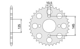 CHT ZĘBATKA TYLNA 857 41 YAMAHA 857-41