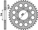 PBR ZĘBATKA TYLNA 45 C45 YAMAHA ZJ550 81 85 530