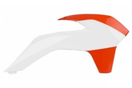POLISPORT OSŁONY CHŁODNICY KTM SX/SXF 13- 15; EXC/EXCF 14- 16 WHITE/ORANGE