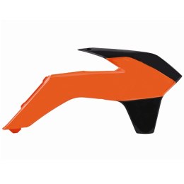 POLISPORT OSŁONY CHŁODNICY KTM SX/SXF 13- 15; EXC/EXCF 14- 16 ORANGE/BLACK