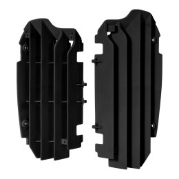 POLISPORT OSŁONY CHŁODNICY KRATKI KXF250 13 CZARNE
