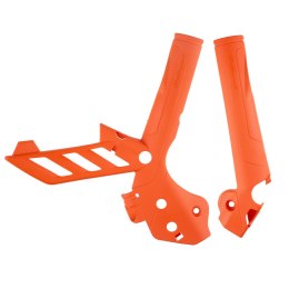 POLISPORT OSŁONY RAMY KTM SX/SX-F/XC/XC-F '11-'15; EXC/EXC-F '12-'16 ORANGE