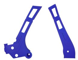 POLISPORT OSŁONY RAMY YAMAHA YZ 125/250 '05-'21; FANTIC XE/XX 125 '21' BLUE