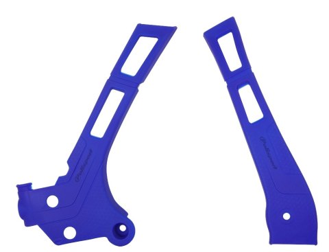 POLISPORT OSŁONY RAMY YAMAHA YZ 125/250 '05-'21; FANTIC XE/XX 125 '21' BLUE