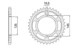 CHT ZĘBATKA TYLNA 869 42 YAMAHA TDM 850 96-98