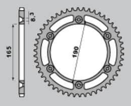 JR ZĘBATKA TYŁ 896 52 89652JT KTM 81-89 JTR896.52