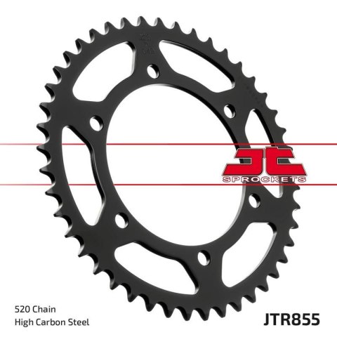 JT ZĘBATKA TYLNA 866 46 YAMAHA XTZ 750 89-98 3LD 86645JTZBK ŁAŃC. 520 BLACK JT ZĘBATKA TYLNA 866 46 YAMAHA XTZ 750 89-98 3LD 86645JTZBK ŁAŃC. 520 BLACK
