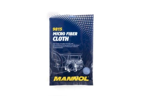 MANNOL MICROFIBER CLOTH -ŚCIERECZKA Z MICRO FIBRY CZYŚCI NA SUCHO I MOKRO Z