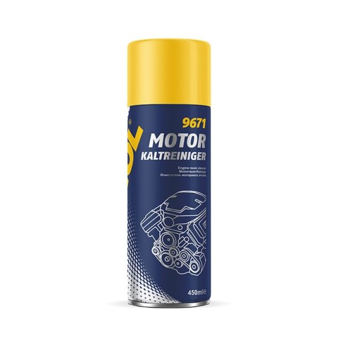 MANNOL MOTOR KALTREINIGER 450ML -SILNY SPRAY DO CZYSZCZENIA SILNIKA 9671 24