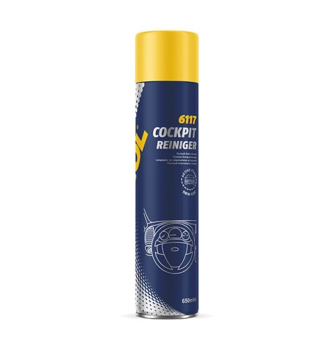 MANNOL PLAK COCKPIT REINIGER NEW CAR-SPRAY DO CZYSZCZENIA KOKPITU 650ML