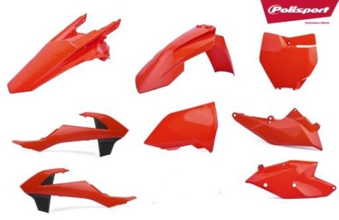 POLISPORT KPL PLASTIKÓW KTM SX/SX-F 16-18 W ZESTAWIE TABLICA PRZÓD 86664000