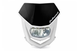 POLISPORT LAMPA PRZÓD HALO LED ŻARÓWKA LEDOWA -PRĄD STAŁY 12V BLACK/BIAŁY