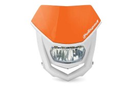 POLISPORT LAMPA PRZÓDA UNIWERSALNA HALO Z ŻARÓWKĄ LED UNI POMARAŃCZOWY KTM