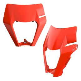 POLISPORT OSŁONA LAMPY PRZÓD KTM EXC/EXC-F/XC-W/XCF-W 17-19 ORANGE WZÓR OEM