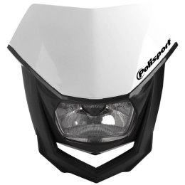 POLISPORT PROMOCJA LAMPA PRZEDNIA MODEL HALO ŻARÓWKA HALOGENOWA BIAŁY/BLACK