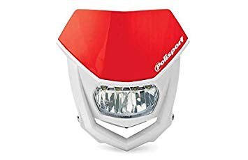 POLISPORT PROMOCJA LAMPA PRZEDNIA UNIWERSALNA HALO Z ŻARÓWKĄ LED RED HONDA POLISPORT PROMOCJA LAMPA PRZEDNIA UNIWERSALNA HALO Z ŻARÓWKĄ LED RED HONDA