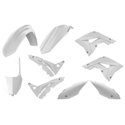 POLISPORT KOMPLET PLASTIKÓW HONDA CR 125/250 02-07 RESTYLING NA 2020 BIAŁY