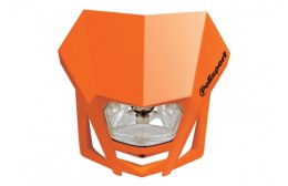 POLISPORT LAMPA PRZEDNIA POMARAŃCZ LMX HALOGEN