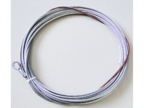 BRONCO LINA STALOWA DO WYCIĄGAREK 2500/3000/3500LBS DŁ. 15.2M, ŚR. 4.8 MM