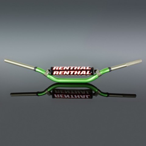 RENTHAL KIEROWNICA 1,1/8 CALA 28,6 MM MX TWINWALL 996 HANDLEBAR GREEN VILLO