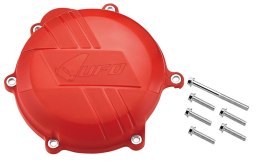 UFO OSŁONA POKRYWY SPRZĘGŁA HONDA CRF250 10-17 RED