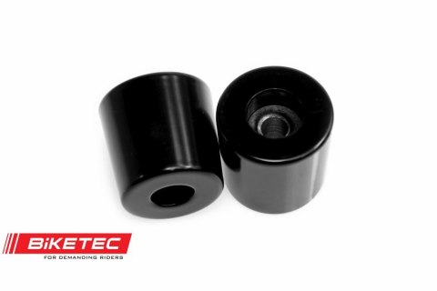 BIKETEC KOŃCÓWKI/CIĘŻARKI KIEROWNICY BMW BLACK 2402010000, OEM: 32717660112