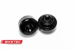 BIKETEC KOŃCÓWKI KIEROWNICY HONDA BLACK 2403010000, OEM: 53104-MJE-D40