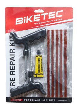 BIKETEC ZESTAW NAPRAWCZY DO PRZEBITYCH OPON KPL