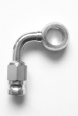 FREN TUBO KOŃCÓWKA PRZEWODU HAMULCOWEGO KOMPLETNA ŚREDNICA 10MM KĄT 90°