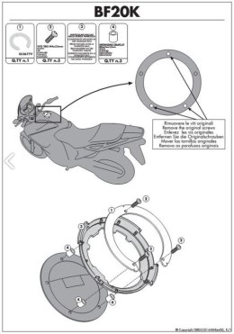 KAPPA MOCOWANIE TANKLOCK CROSSTOURER 1200 12-13