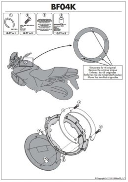 KAPPA MOCOWANIE TANKLOCK ER-6N,ER-6F,VERSYS 1000