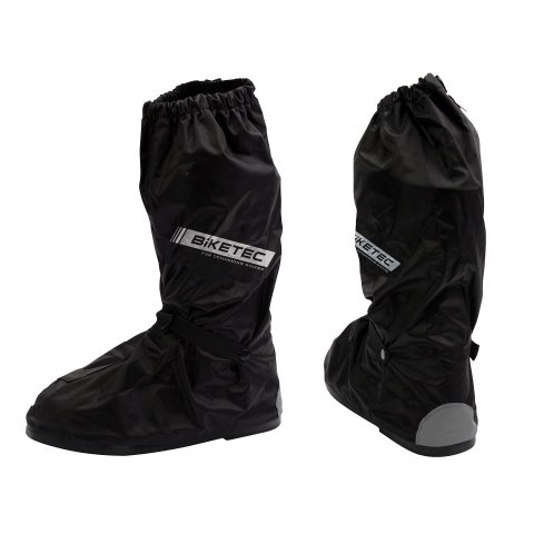 BIKETEC WODOOPORNE RAIN NAKŁADKI NA BUTY BLACK ROZMIAR L 44-45