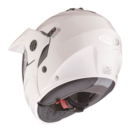 CABERG KASK SZCZĘKOWY FLIP-UP ENDURO TOURMAX PINLOCK BIAŁY METALIK ROZMIAR CABERG KASK SZCZĘKOWY FLIP-UP ENDURO TOURMAX PINLOCK BIAŁY METALIK ROZMIAR