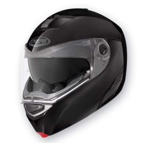 CABERG KASK SZCZĘKOWY FLIP-UP MODUS PINLOCK BLACK METALIK ROZMIAR XS